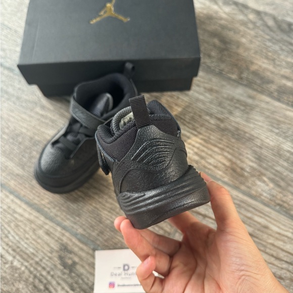 Brand New Air Jordan Max Aura 5 “Black Anthracite “ Toddler/Kids’ Shoes - Picture 6 of 11